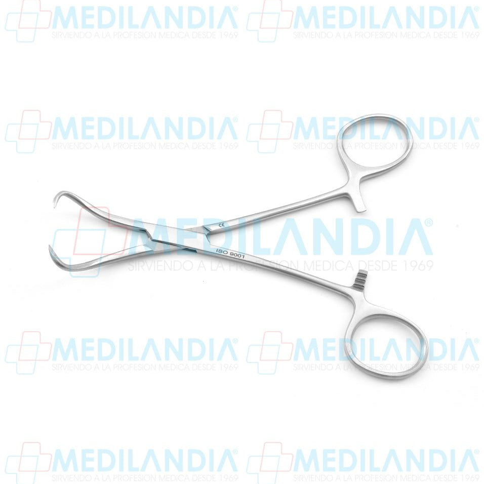 Pinza de campo Backhaus 15 cm - Pinzas - HP - MEDILANDIA | Tienda de productos y equipos médicos de calidad en México | Soluciones profesionales para clínicas, hospitales y consultorios.