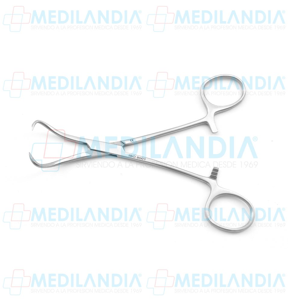 Pinza de campo Backhaus 15 cm - Pinzas - HP - MEDILANDIA | Tienda de productos y equipos médicos de calidad en México | Soluciones profesionales para clínicas, hospitales y consultorios.