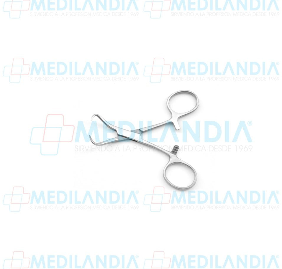 Pinza de campo Backhaus 9 cm - Pinzas - HP - MEDILANDIA | Tienda de productos y equipos médicos de calidad en México | Soluciones profesionales para clínicas, hospitales y consultorios.