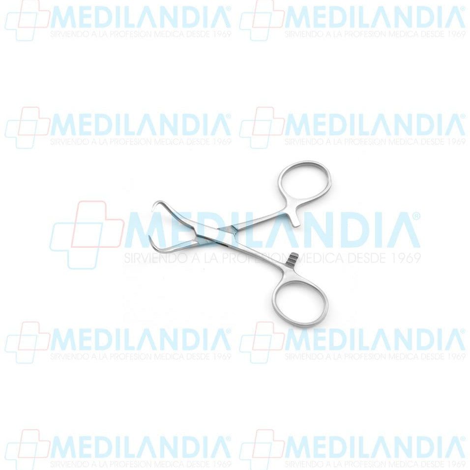 Pinza de campo Backhaus 9 cm - Pinzas - HP - MEDILANDIA | Tienda de productos y equipos médicos de calidad en México | Soluciones profesionales para clínicas, hospitales y consultorios.