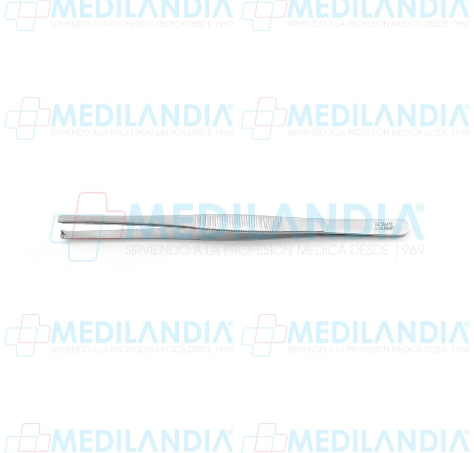 Pinza de disección con 2 x 1 dientes 16 cm - Pinzas - HP - MEDILANDIA | Tienda de productos y equipos médicos de calidad en México | Soluciones profesionales para clínicas, hospitales y consultorios.