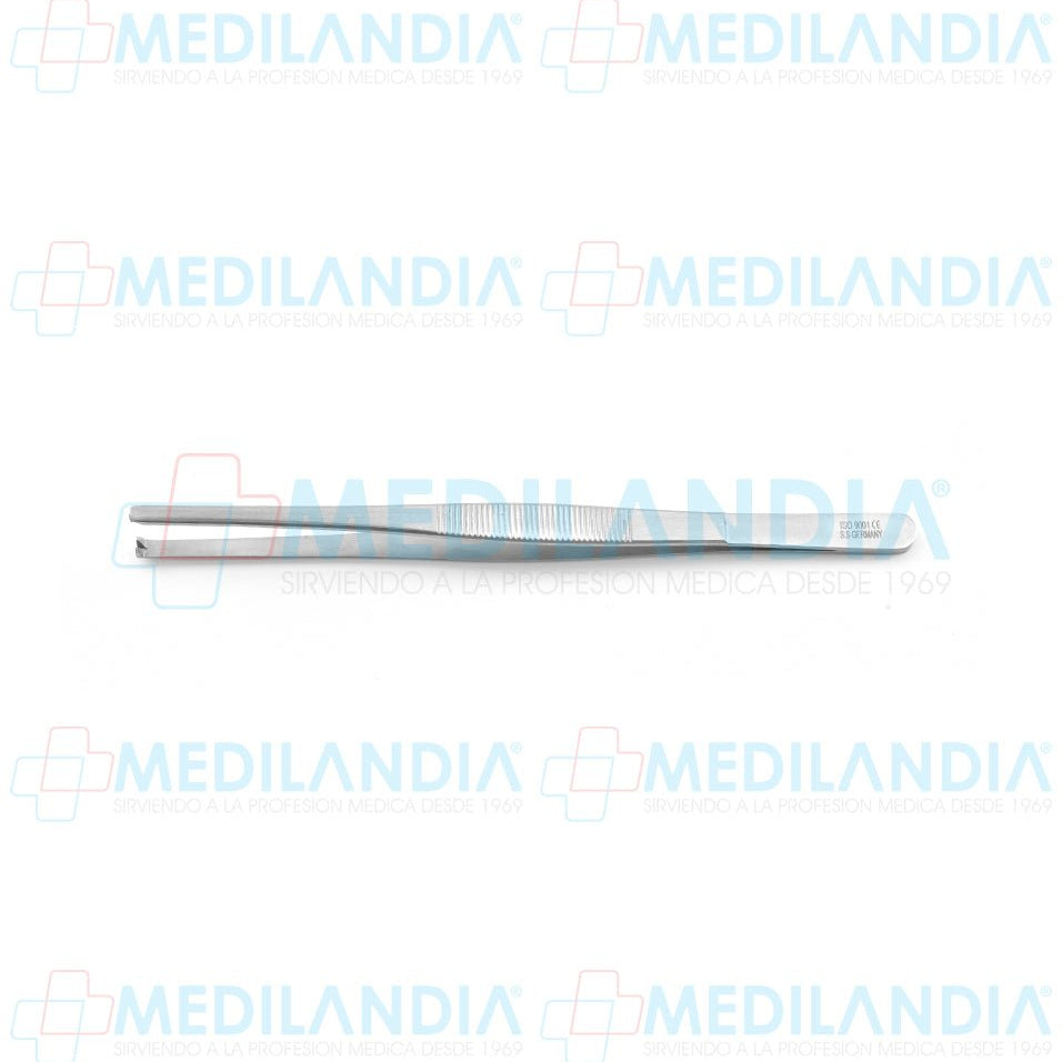 Pinza de disección con 2 x 1 dientes 16 cm - Pinzas - HP - MEDILANDIA | Tienda de productos y equipos médicos de calidad en México | Soluciones profesionales para clínicas, hospitales y consultorios.