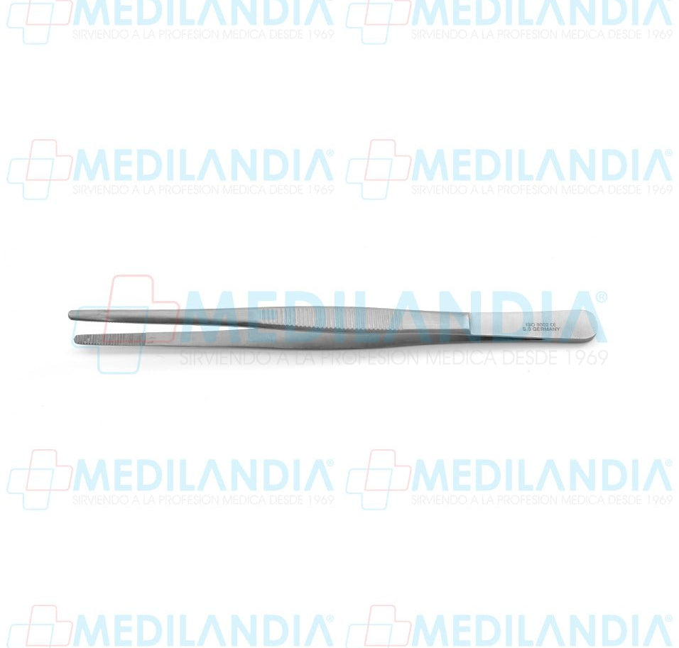 Pinza de disección sin dientes 16 cm - Pinzas - HP - MEDILANDIA | Tienda de productos y equipos médicos de calidad en México | Soluciones profesionales para clínicas, hospitales y consultorios.