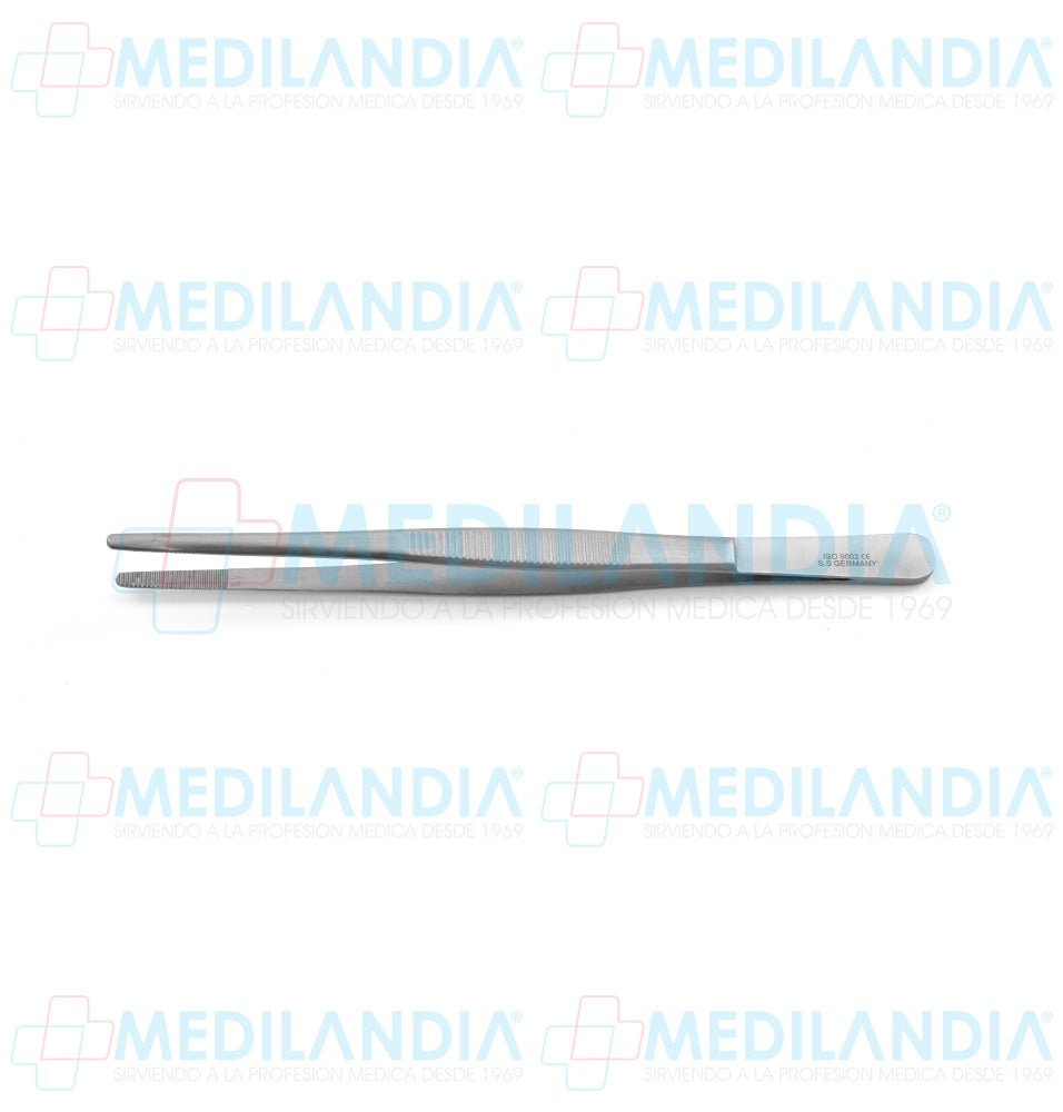 Pinza de disección sin dientes 16 cm - Pinzas - HP - MEDILANDIA | Tienda de productos y equipos médicos de calidad en México | Soluciones profesionales para clínicas, hospitales y consultorios.