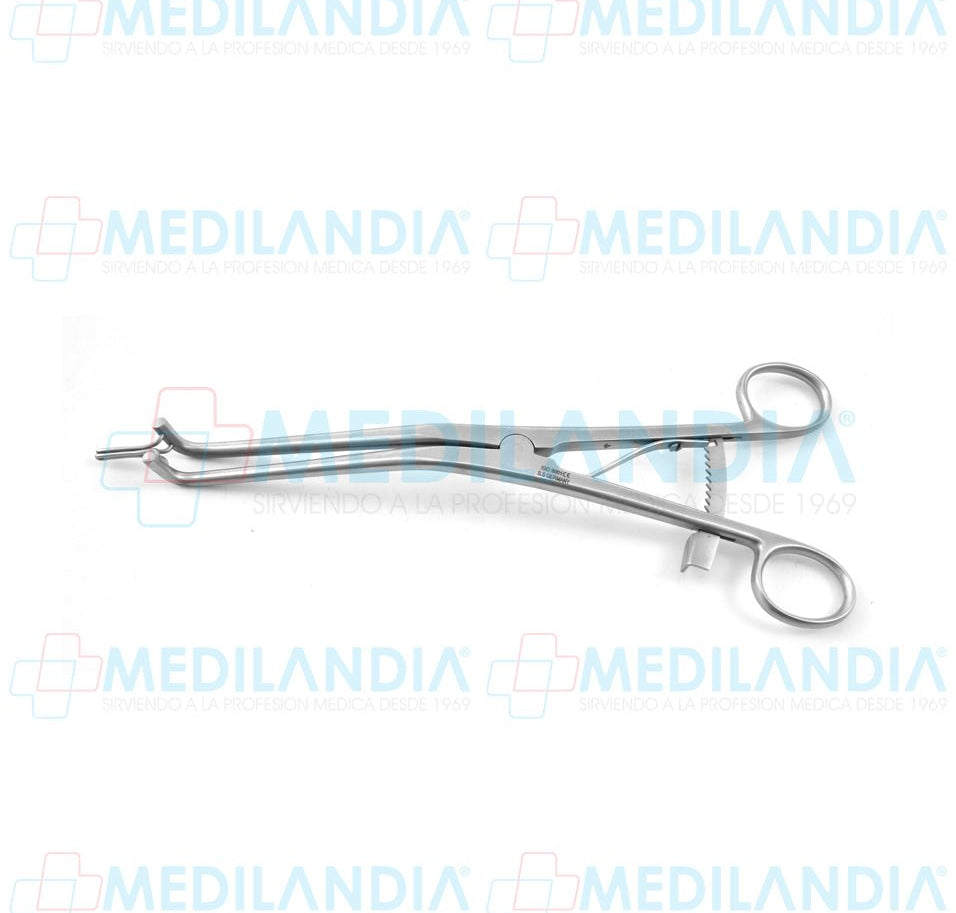 Pinza endocervical Kogan con cremallera 23 cm - Pinzas - HP- MEDILANDIA | Tienda de productos y equipos médicos de calidad en México | Soluciones profesionales para clínicas, hospitales y consultorios.