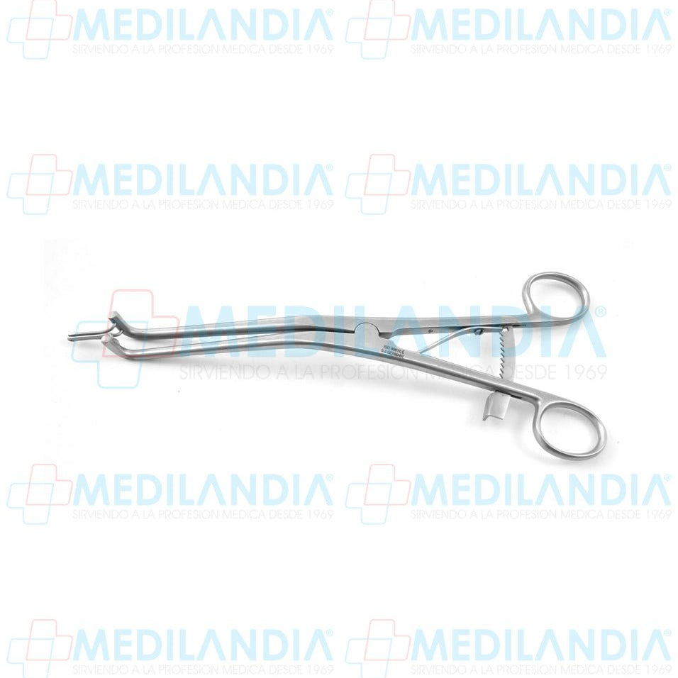 Pinza endocervical Kogan con cremallera 23 cm - Pinzas - HP- MEDILANDIA | Tienda de productos y equipos médicos de calidad en México | Soluciones profesionales para clínicas, hospitales y consultorios.
