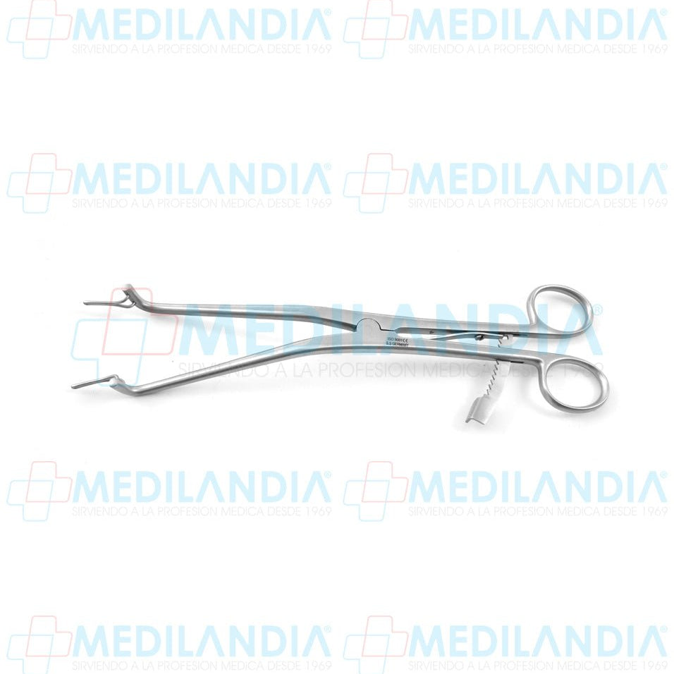 Pinza endocervical Kogan con cremallera 23 cm - Pinzas - HP- MEDILANDIA | Tienda de productos y equipos médicos de calidad en México | Soluciones profesionales para clínicas, hospitales y consultorios.