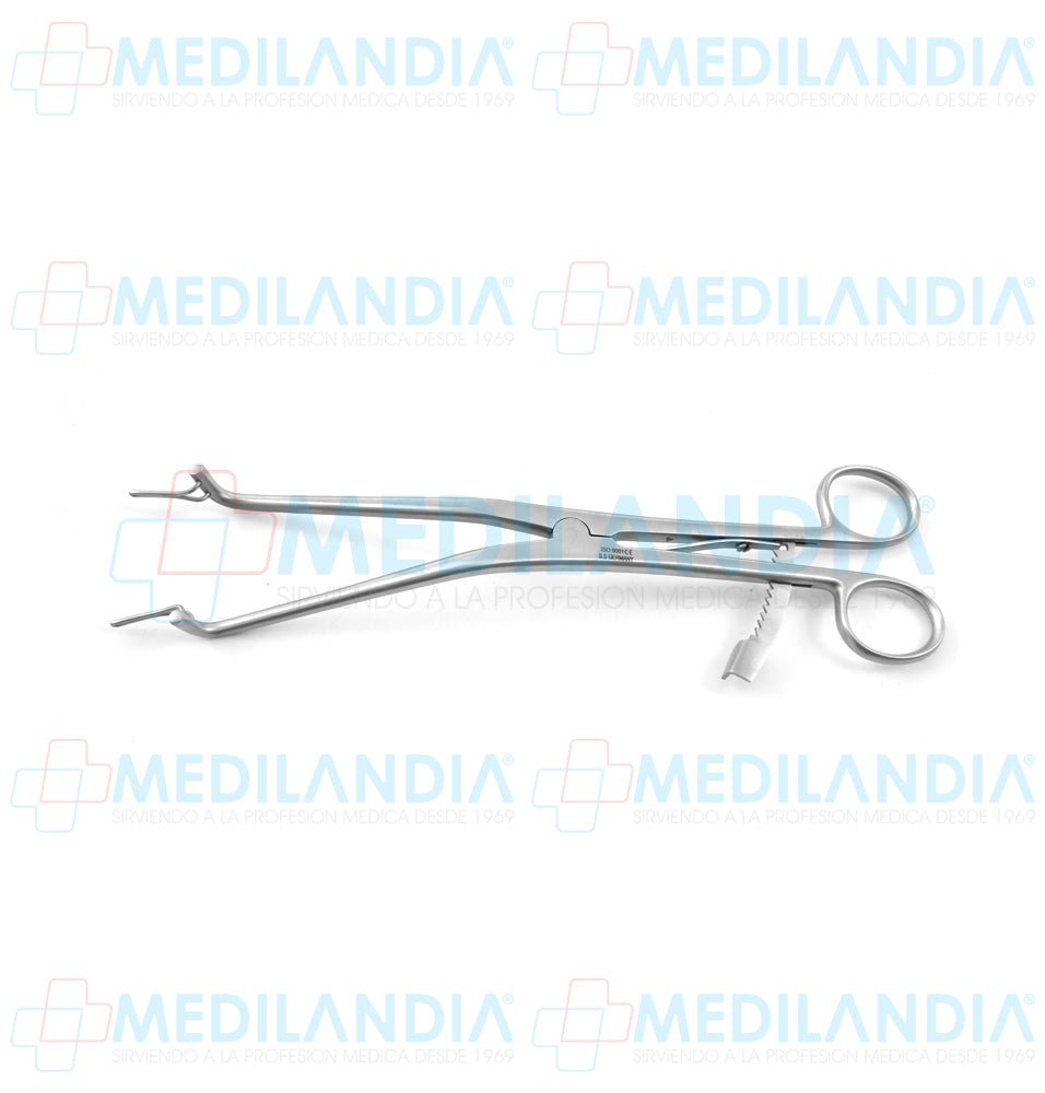 Pinza endocervical Kogan con cremallera 23 cm - Pinzas - HP- MEDILANDIA | Tienda de productos y equipos médicos de calidad en México | Soluciones profesionales para clínicas, hospitales y consultorios.