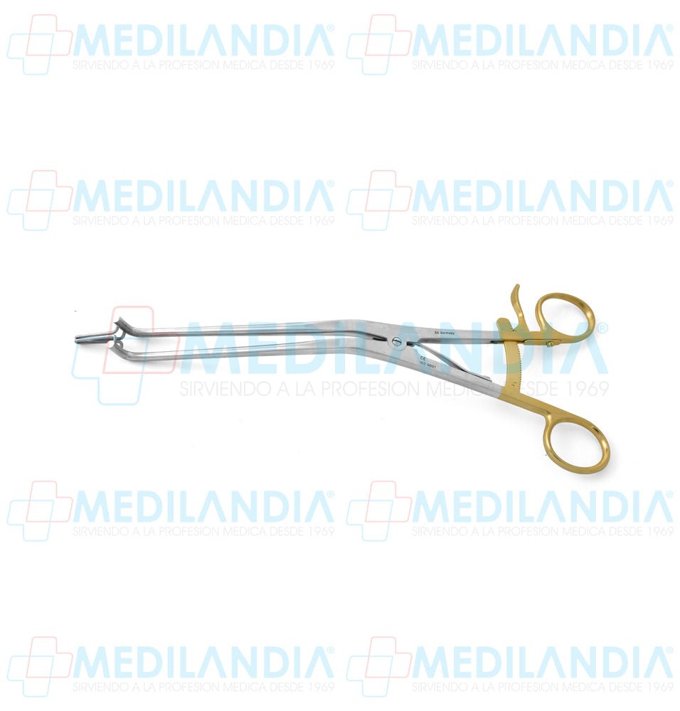 Pinza endocervical Kogan mango dorado con cremallera 27 cm - Pinzas - HP- MEDILANDIA | Tienda de productos y equipos médicos de calidad en México | Soluciones profesionales para clínicas, hospitales y consultorios.