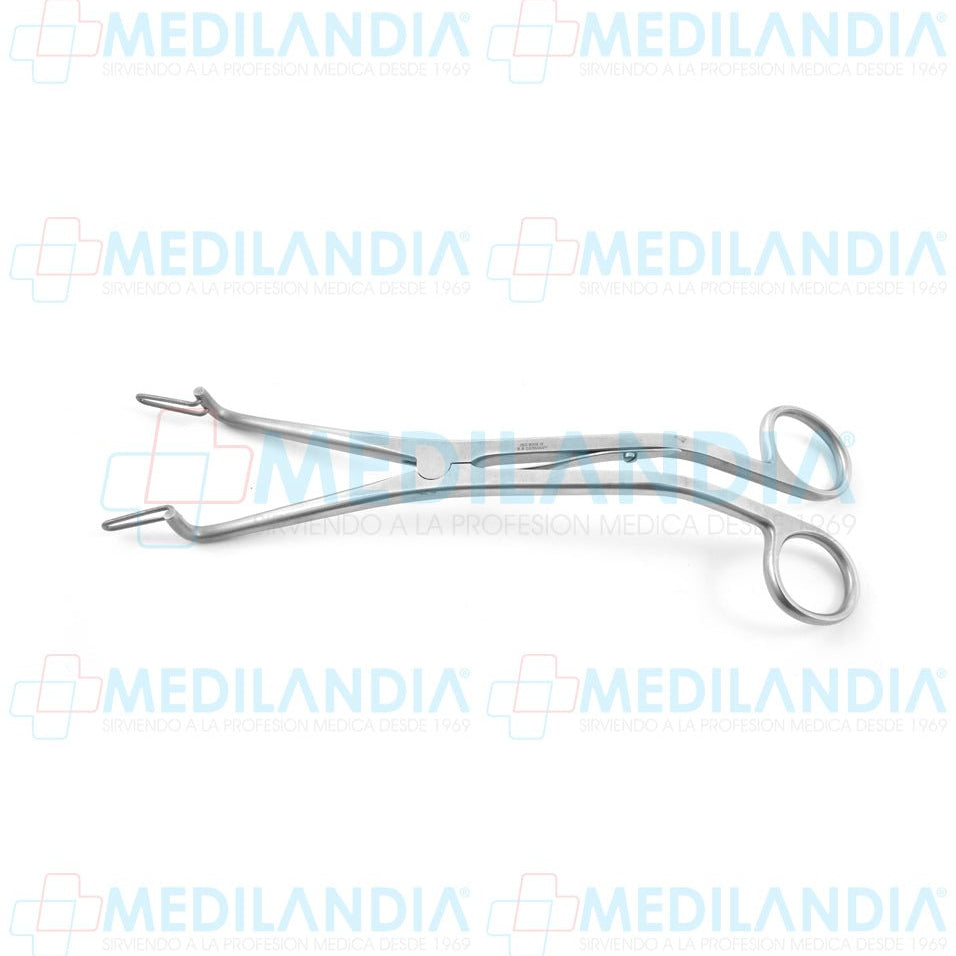 Pinza endocervical Kogan sin seguro 23 cm - Pinzas - HP- MEDILANDIA | Tienda de productos y equipos médicos de calidad en México | Soluciones profesionales para clínicas, hospitales y consultorios.