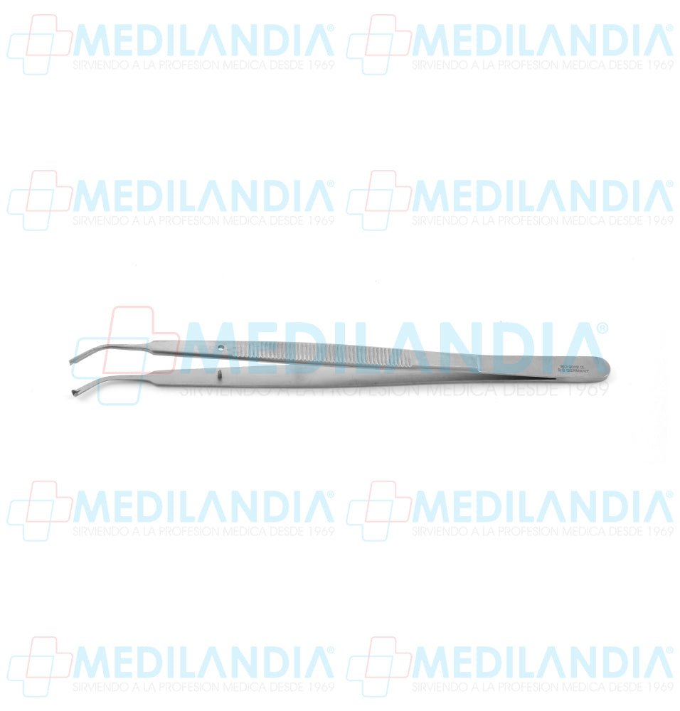 Pinza Gerald para tejidos curva con dientes 2 x 1 17.5 cm - Pinzas - HP- MEDILANDIA | Tienda de productos y equipos médicos de calidad en México | Soluciones profesionales para clínicas, hospitales y consultorios.