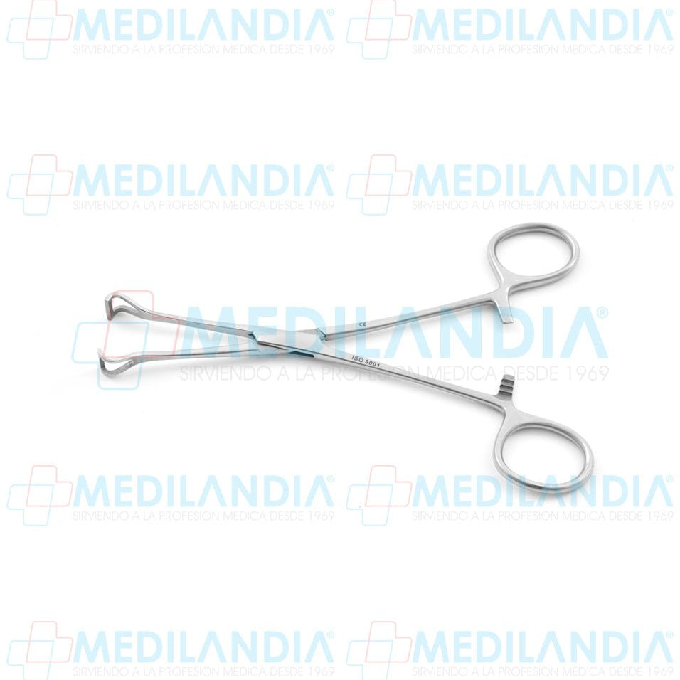 Pinza intestinal Babcock fenestrada con cremallera 16 cm - Pinzas - HP - MEDILANDIA | Tienda de productos y equipos médicos de calidad en México | Soluciones profesionales para clínicas, hospitales y consultorios.