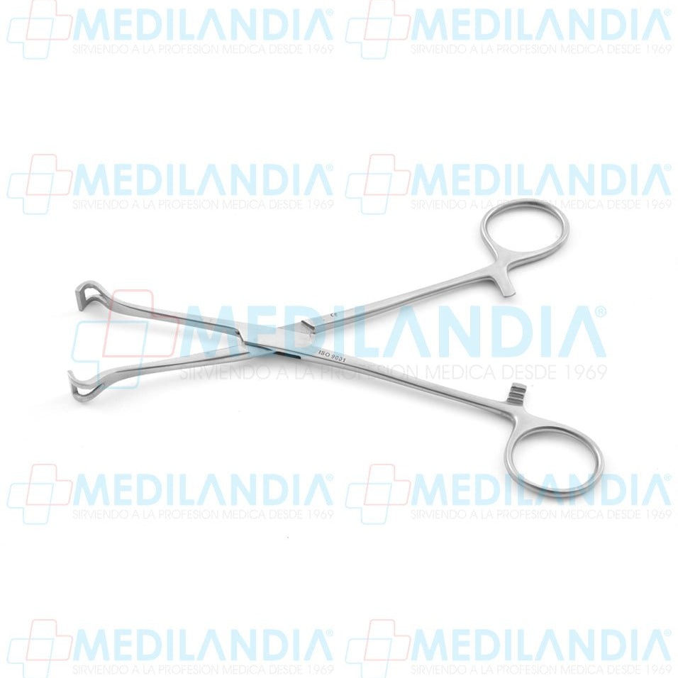 Pinza intestinal Babcock fenestrada con cremallera 18 cm - Pinzas - HP - MEDILANDIA | Tienda de productos y equipos médicos de calidad en México | Soluciones profesionales para clínicas, hospitales y consultorios.