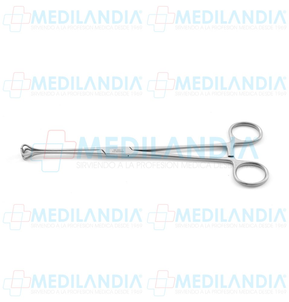 Pinza intestinal Babcock fenestrada con cremallera 23 cm - Pinzas - HP - MEDILANDIA | Tienda de productos y equipos médicos de calidad en México | Soluciones profesionales para clínicas, hospitales y consultorios.