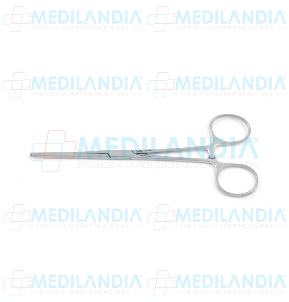 Pinza intestinal Baby Allen delicada con dientes 1 x 2 estriado longitudinal 16.5 cm Miltex - Pinzas - MILTEX- MEDILANDIA | Tienda de productos y equipos médicos de calidad en México | Soluciones profesionales para clínicas, hospitales y consultorios.