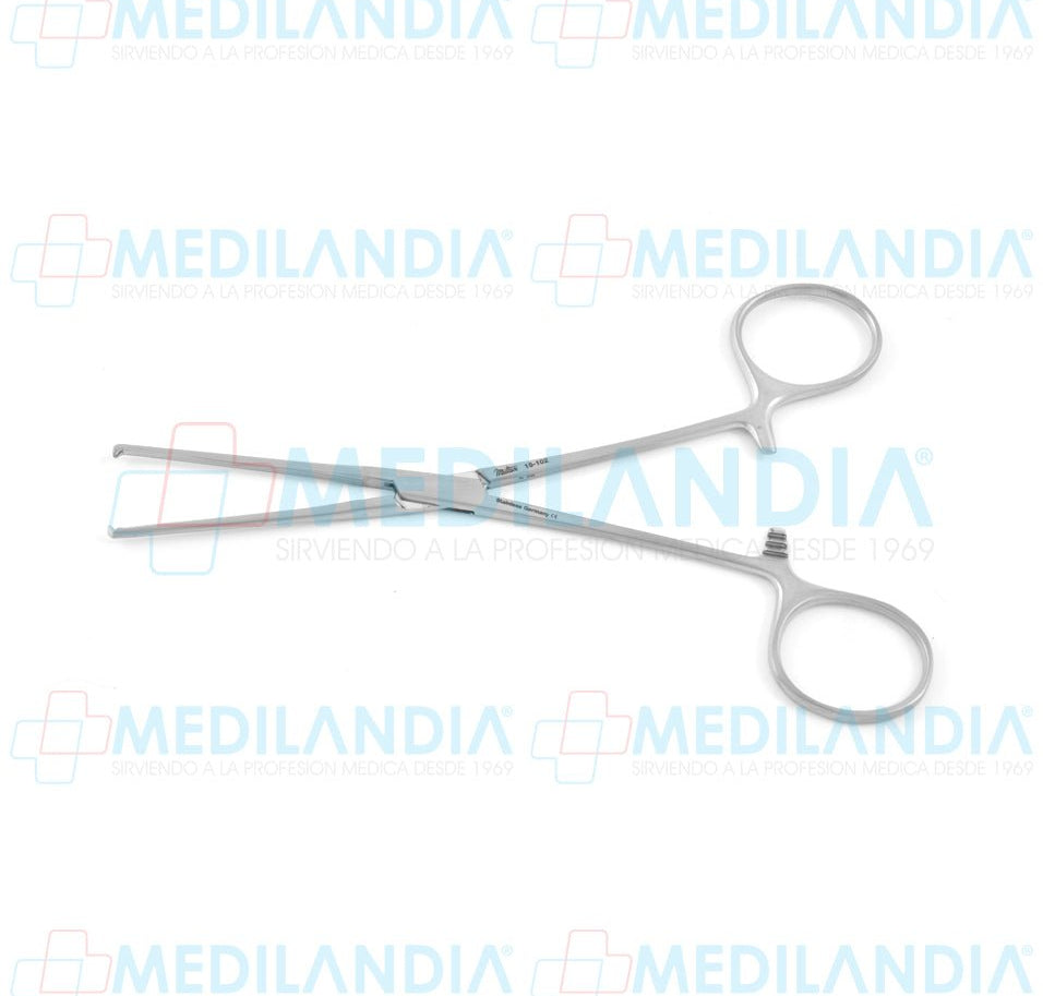 Pinza intestinal Baby Allen delicada con dientes 1 x 2 estriado longitudinal 16.5 cm Miltex - Pinzas - MILTEX- MEDILANDIA | Tienda de productos y equipos médicos de calidad en México | Soluciones profesionales para clínicas, hospitales y consultorios.