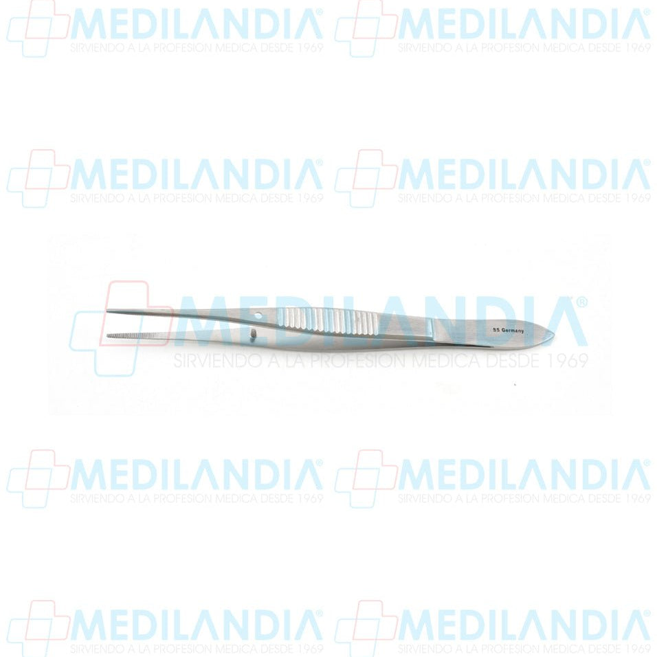 Pinza Iris recta sin dientes 10 cm - Pinzas - HP- MEDILANDIA | Tienda de productos y equipos médicos de calidad en México | Soluciones profesionales para clínicas, hospitales y consultorios.