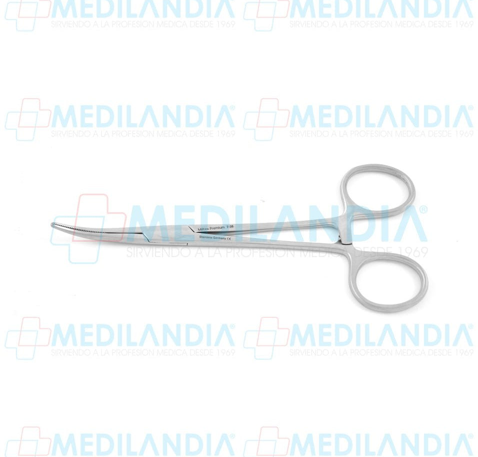 Pinza Kelly curva 14 cm Miltex - Pinzas - MILTEX- MEDILANDIA | Tienda de productos y equipos médicos de calidad en México | Soluciones profesionales para clínicas, hospitales y consultorios.