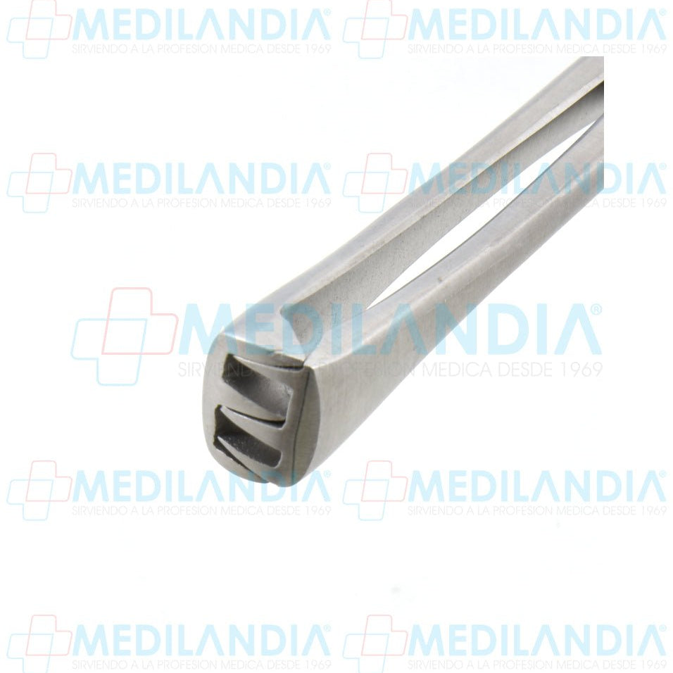 Pinza Museux recta quijada de 3 x 3 dientes 26 cm - Pinzas - HP- MEDILANDIA | Tienda de productos y equipos médicos de calidad en México | Soluciones profesionales para clínicas, hospitales y consultorios.