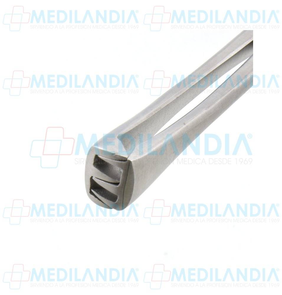 Pinza Museux recta quijada de 3 x 3 dientes 26 cm - Pinzas - HP- MEDILANDIA | Tienda de productos y equipos médicos de calidad en México | Soluciones profesionales para clínicas, hospitales y consultorios.