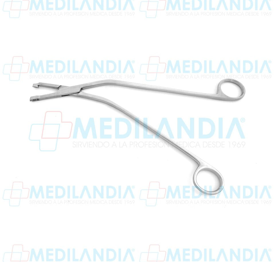 Pinza para biopsia Schubert curva 27 cm - Pinzas - HP- MEDILANDIA | Tienda de productos y equipos médicos de calidad en México | Soluciones profesionales para clínicas, hospitales y consultorios.