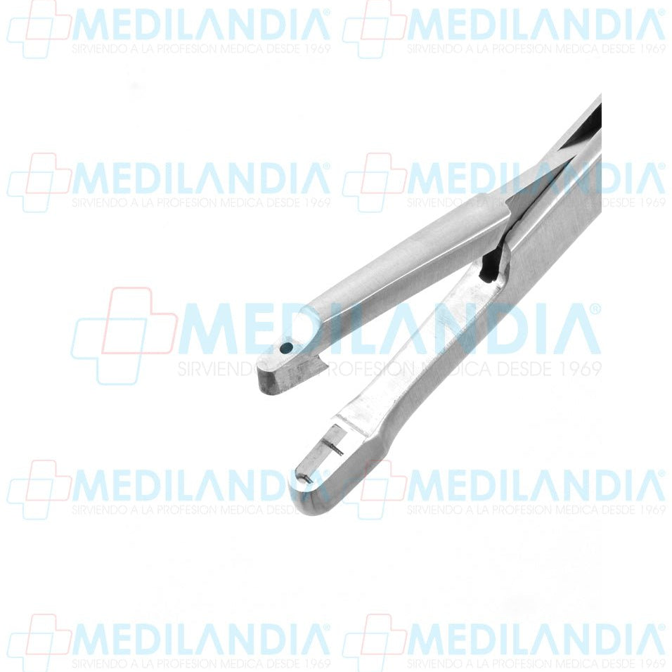 Pinza para biopsia Schubert curva 27 cm - Pinzas - HP- MEDILANDIA | Tienda de productos y equipos médicos de calidad en México | Soluciones profesionales para clínicas, hospitales y consultorios.