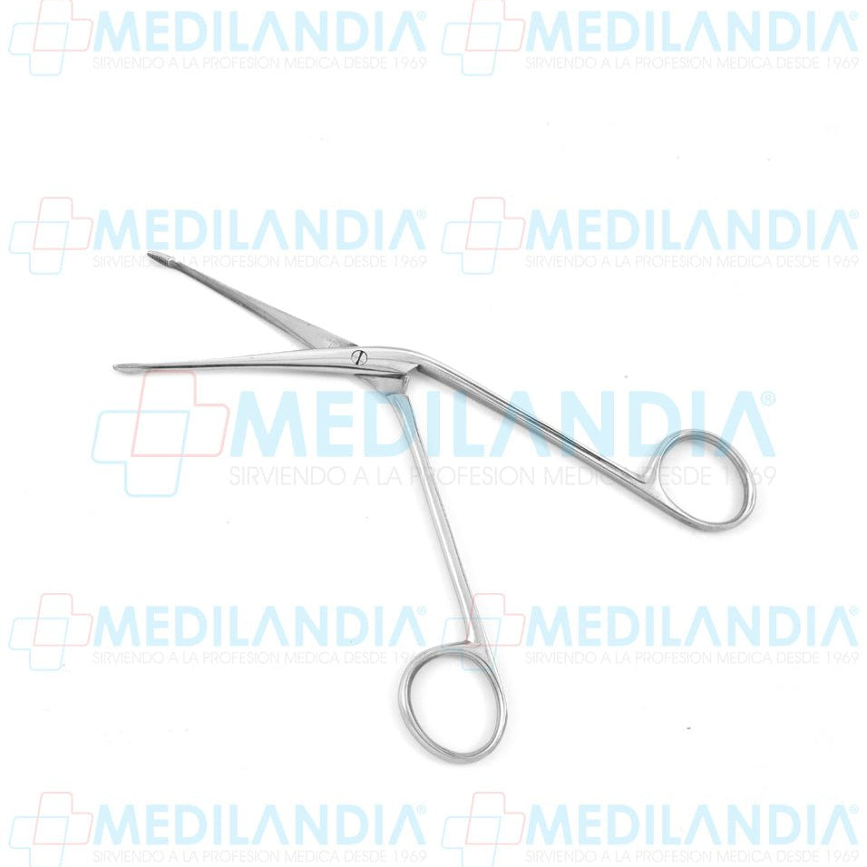 Pinza para oído Hartman alligator mandíbulas dentadas delicadas de 2.5 x 6 mm 8.5 cm - Pinzas - HP- MEDILANDIA | Tienda de productos y equipos médicos de calidad en México | Soluciones profesionales para clínicas, hospitales y consultorios.
