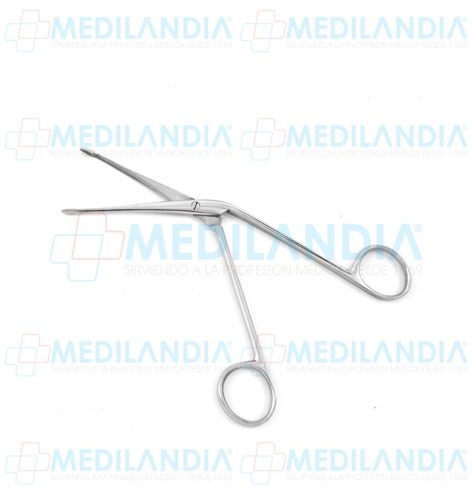Pinza para oído Hartman alligator mandíbulas dentadas delicadas de 2.5 x 6 mm 8.5 cm - Pinzas - HP- MEDILANDIA | Tienda de productos y equipos médicos de calidad en México | Soluciones profesionales para clínicas, hospitales y consultorios.