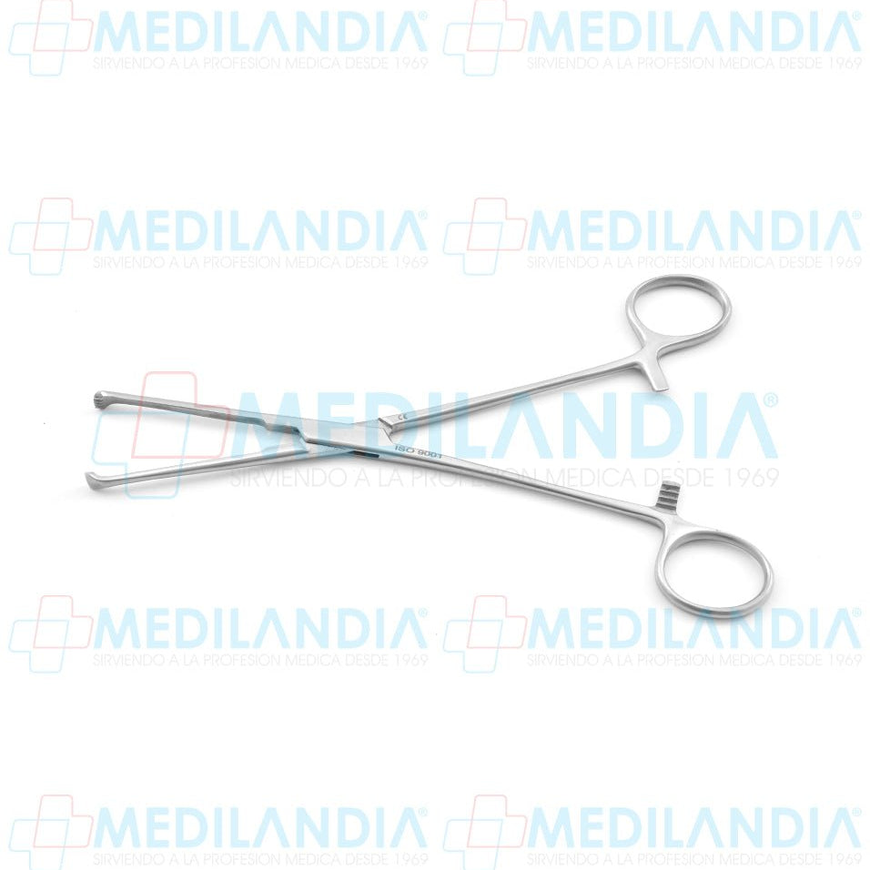 Pinza para tejidos Allis (dentada 4 x 3) 20 cm - Pinzas - HP - MEDILANDIA | Tienda de productos y equipos médicos de calidad en México | Soluciones profesionales para clínicas, hospitales y consultorios.