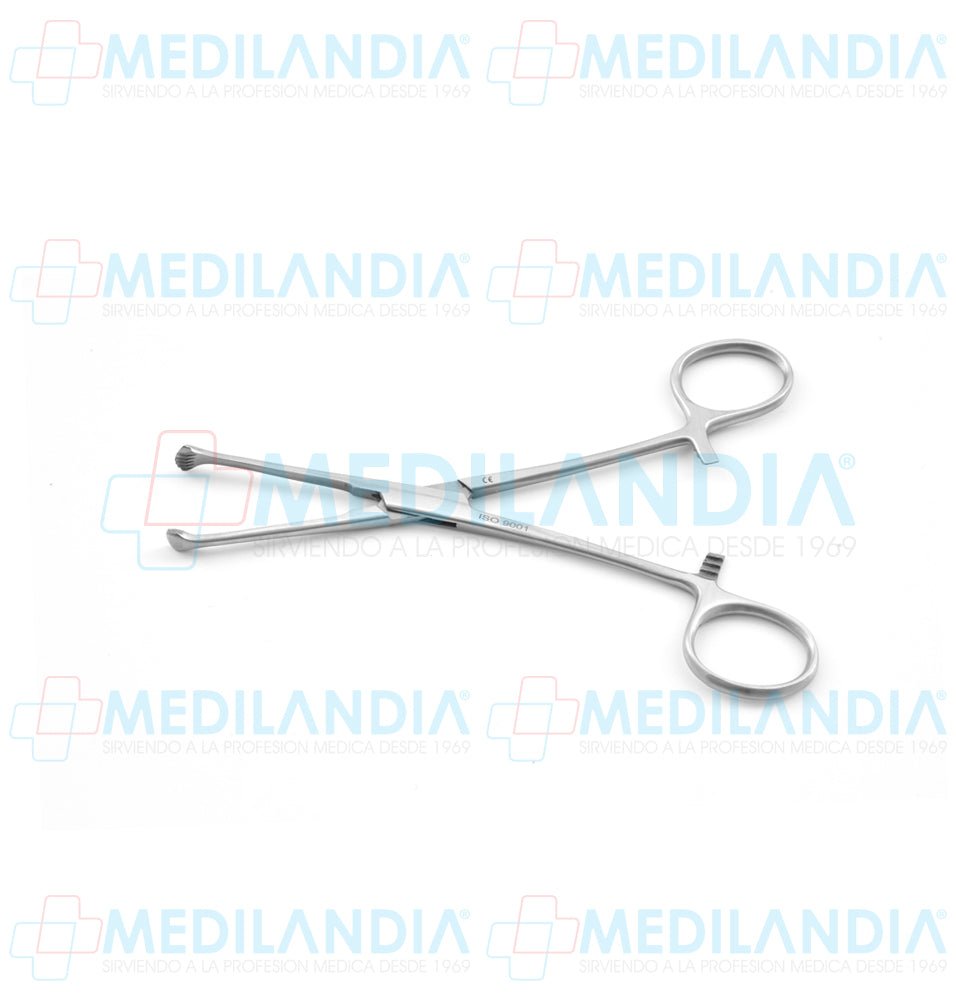 Pinza para tejidos Allis (dentada 5 x 6) 15 cm - Pinzas - HP - MEDILANDIA | Tienda de productos y equipos médicos de calidad en México | Soluciones profesionales para clínicas, hospitales y consultorios.