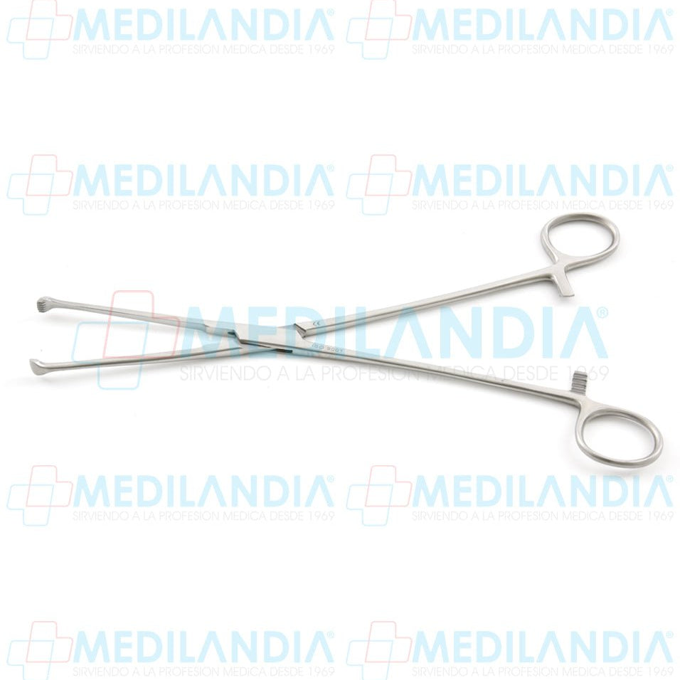 Pinza para tejidos Allis Willauer (dentada 5 x 6) 25 cm - Pinzas - HP - MEDILANDIA | Tienda de productos y equipos médicos de calidad en México | Soluciones profesionales para clínicas, hospitales y consultorios.