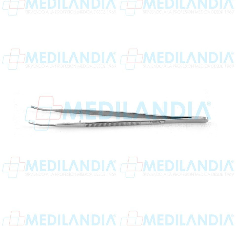 Pinza pata tejidos Taylor curva con dientes 18 cm - Pinzas - HP- MEDILANDIA | Tienda de productos y equipos médicos de calidad en México | Soluciones profesionales para clínicas, hospitales y consultorios.