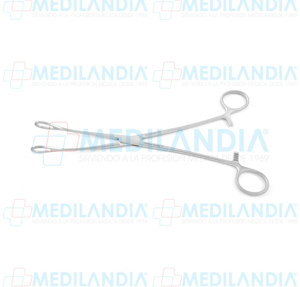 Pinza porta esponja Foerster (Forester) curva 24.1 cm Miltex - Pinzas - MILTEX- MEDILANDIA | Tienda de productos y equipos médicos de calidad en México | Soluciones profesionales para clínicas, hospitales y consultorios.