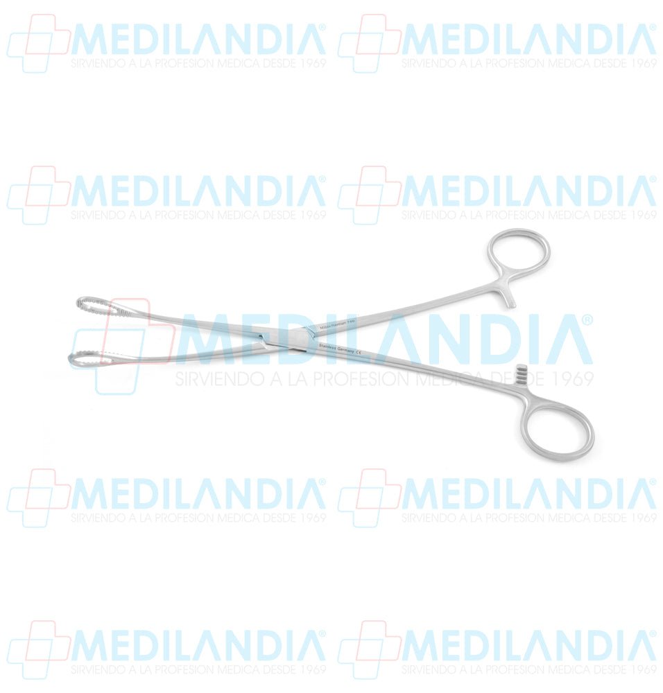 Pinza porta esponja Foerster (Forester) curva 24.1 cm Miltex - Pinzas - MILTEX- MEDILANDIA | Tienda de productos y equipos médicos de calidad en México | Soluciones profesionales para clínicas, hospitales y consultorios.