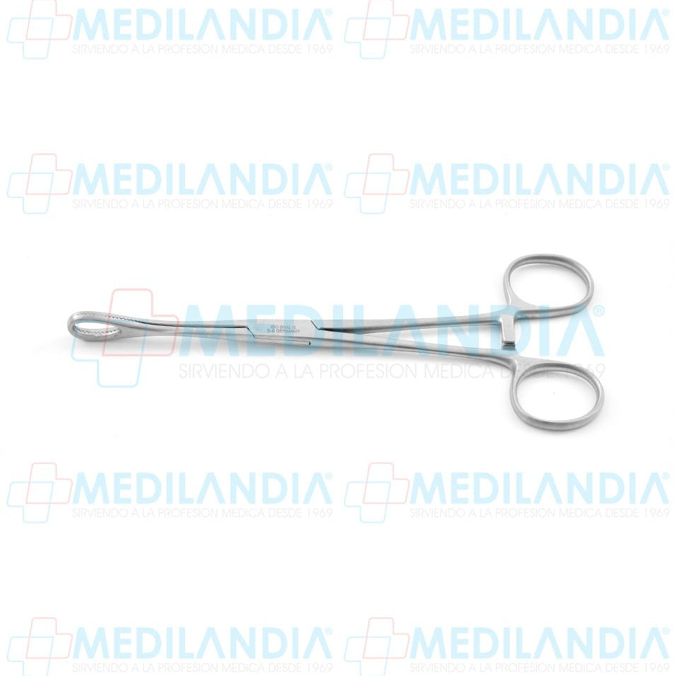 Pinza porta esponja Foerster (Forester) recta 18 cm - Pinzas - HP - MEDILANDIA | Tienda de productos y equipos médicos de calidad en México | Soluciones profesionales para clínicas, hospitales y consultorios.