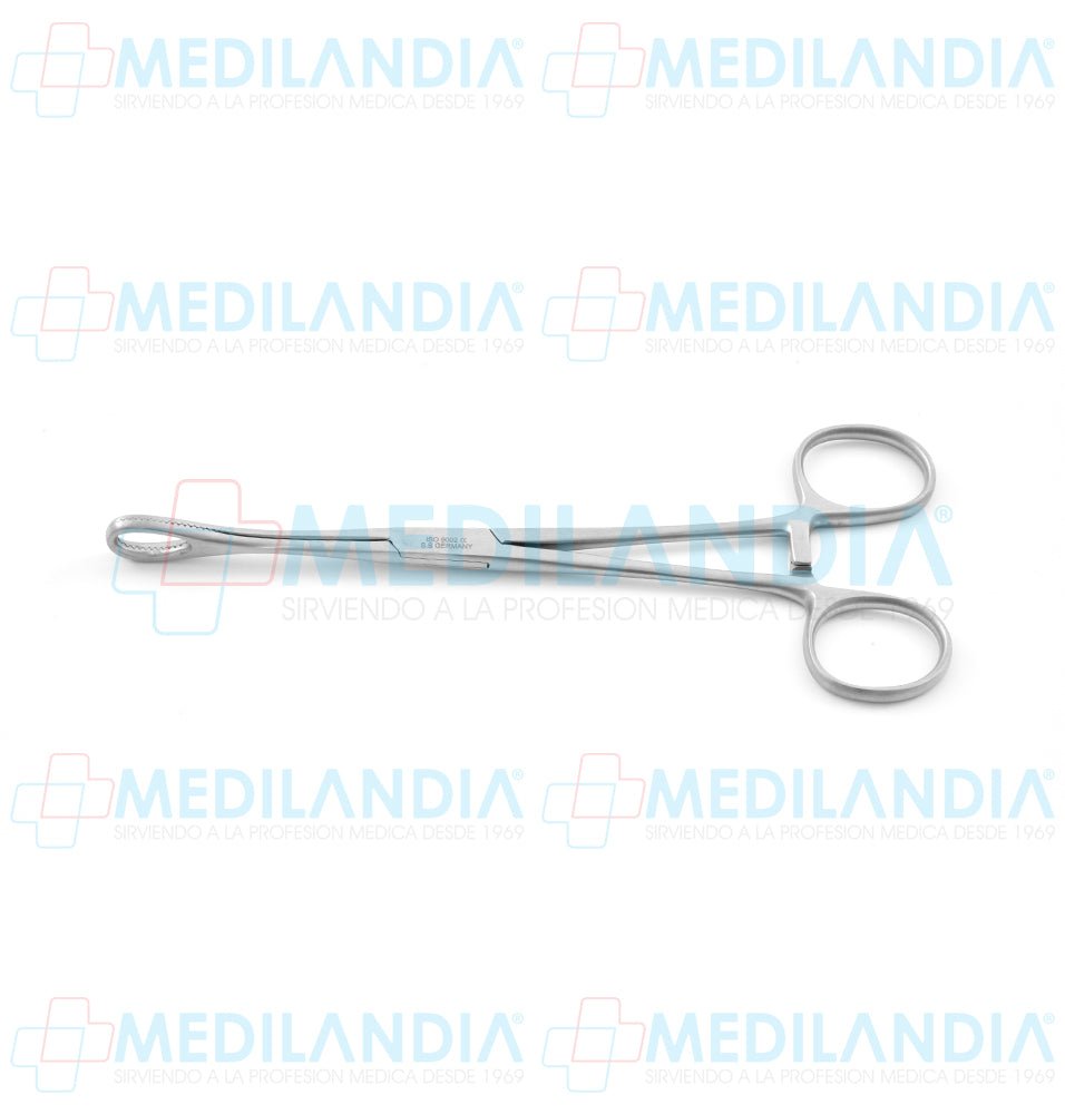 Pinza porta esponja Foerster (Forester) recta 18 cm - Pinzas - HP - MEDILANDIA | Tienda de productos y equipos médicos de calidad en México | Soluciones profesionales para clínicas, hospitales y consultorios.