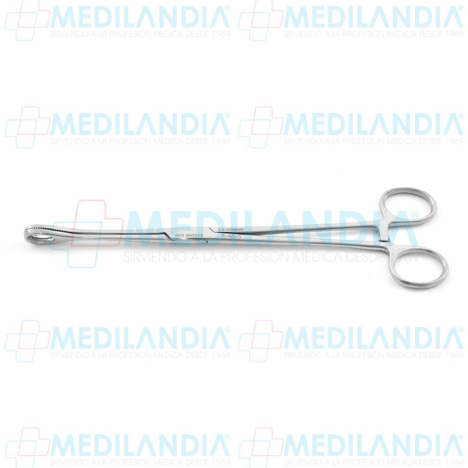 Pinza porta esponja Foerster (Forester) recta 24 cm - Pinzas - HP - MEDILANDIA | Tienda de productos y equipos médicos de calidad en México | Soluciones profesionales para clínicas, hospitales y consultorios.