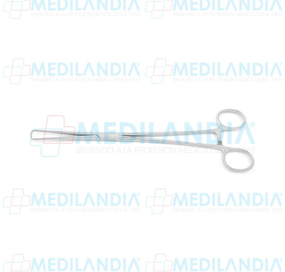 Pinza Pozzi Schroeder-Braun tentaculo uterino recta 24.8 cm Miltex - Pinzas - MILTEX- MEDILANDIA | Tienda de productos y equipos médicos de calidad en México | Soluciones profesionales para clínicas, hospitales y consultorios.