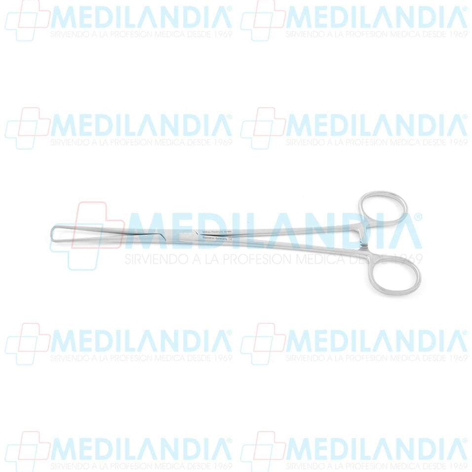 Pinza Pozzi Schroeder-Braun tentaculo uterino recta 24.8 cm Miltex - Pinzas - MILTEX- MEDILANDIA | Tienda de productos y equipos médicos de calidad en México | Soluciones profesionales para clínicas, hospitales y consultorios.