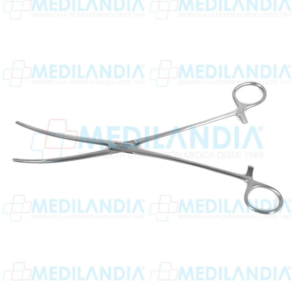 Pinza Rochester Pean curva 30 cm - Pinzas - HP - MEDILANDIA | Tienda de productos y equipos médicos de calidad en México | Soluciones profesionales para clínicas, hospitales y consultorios.