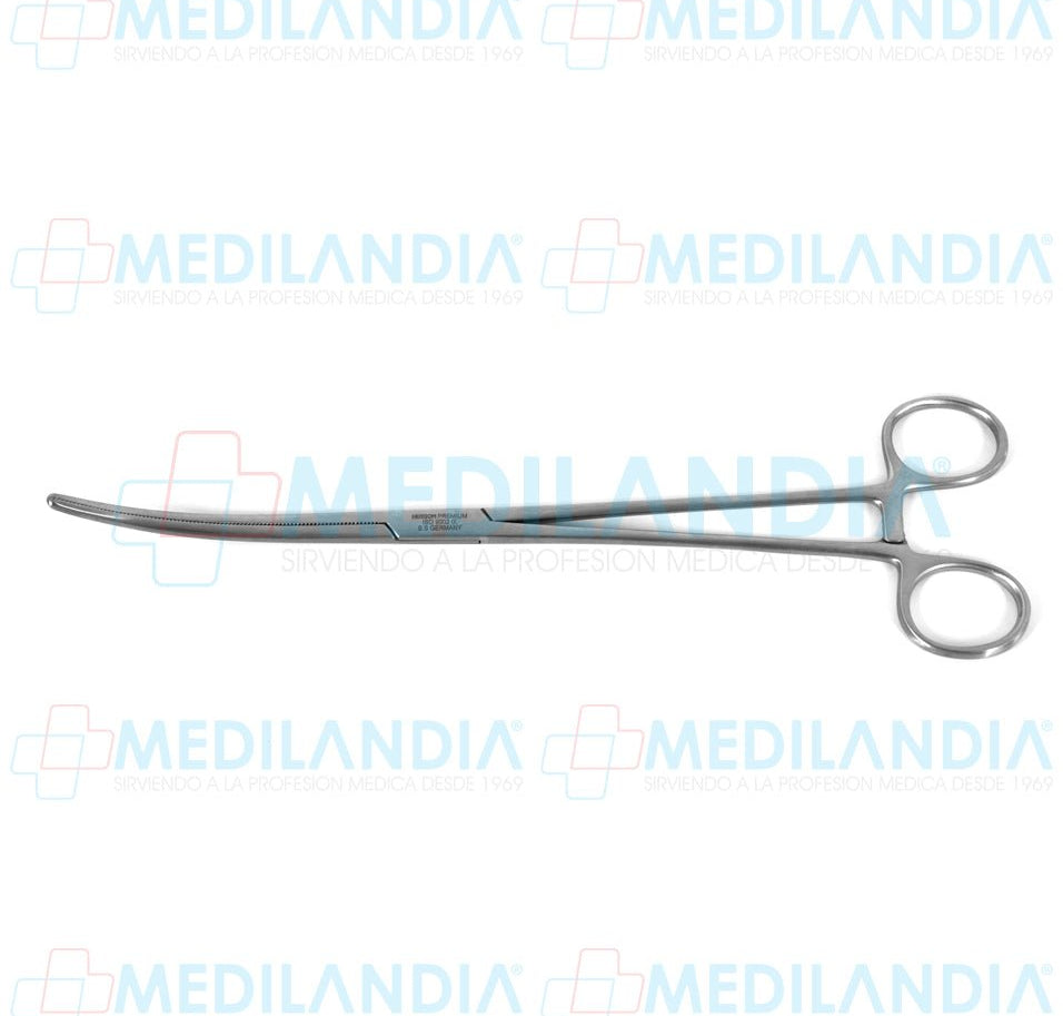 Pinza Rochester Pean curva 30 cm - Pinzas - HP - MEDILANDIA | Tienda de productos y equipos médicos de calidad en México | Soluciones profesionales para clínicas, hospitales y consultorios.
