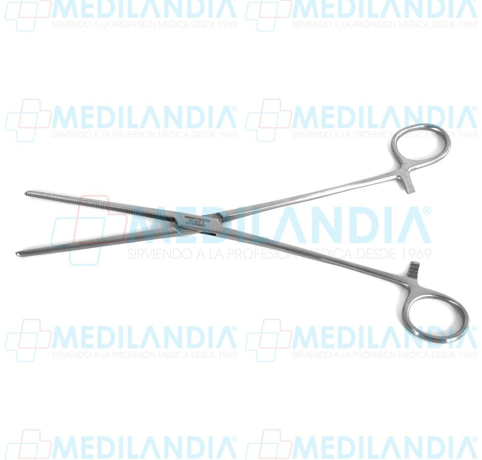 Pinza Rochester Pean recta 25 cm - Pinzas - HP - MEDILANDIA | Tienda de productos y equipos médicos de calidad en México | Soluciones profesionales para clínicas, hospitales y consultorios.