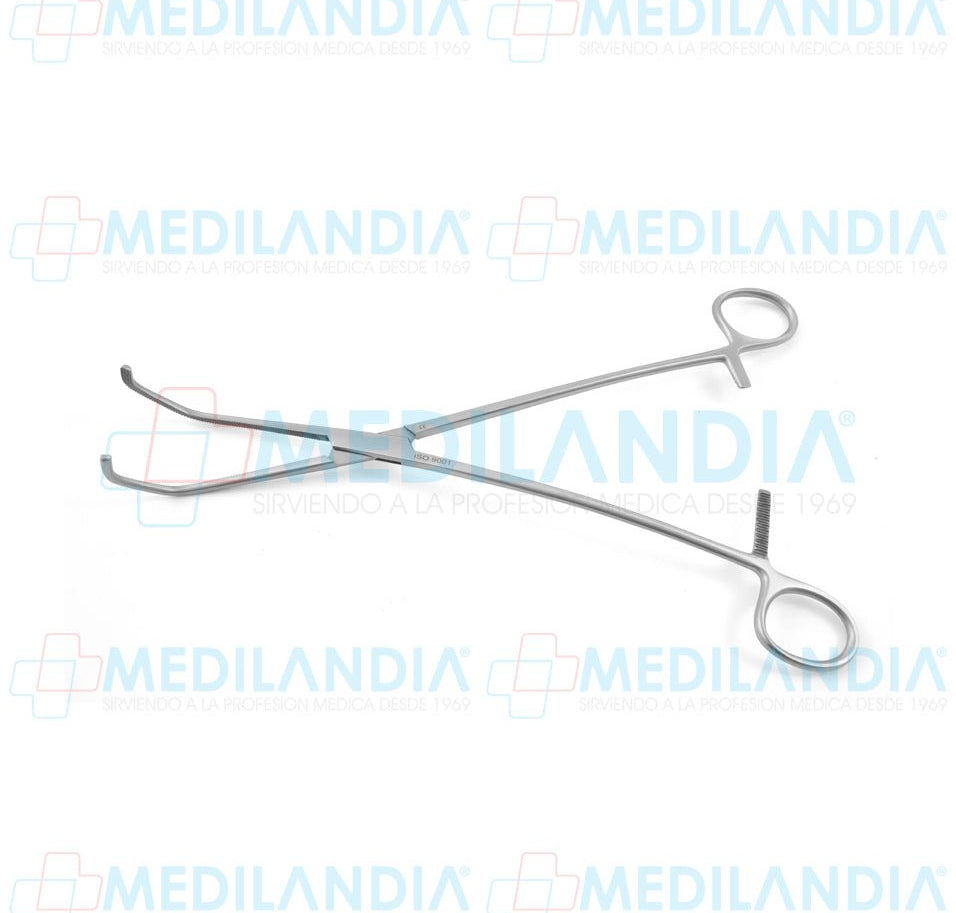 Pinza Satinsky DeBakey estriada - Pinzas - HP- MEDILANDIA | Tienda de productos y equipos médicos de calidad en México | Soluciones profesionales para clínicas, hospitales y consultorios.