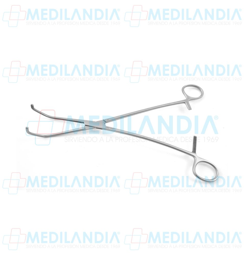 Pinza Satinsky DeBakey estriada - Pinzas - HP- MEDILANDIA | Tienda de productos y equipos médicos de calidad en México | Soluciones profesionales para clínicas, hospitales y consultorios.