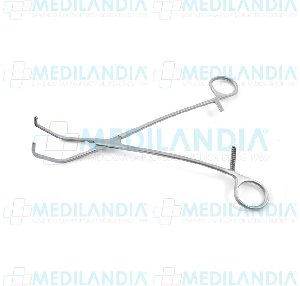 Pinza Satinsky DeBakey vascular para vena - Pinzas - HP- MEDILANDIA | Tienda de productos y equipos médicos de calidad en México | Soluciones profesionales para clínicas, hospitales y consultorios.