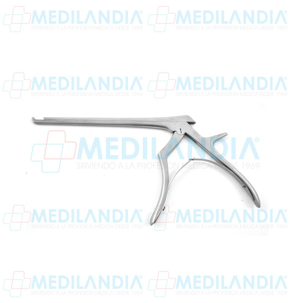 Pinza Spurling - Kerrinson Rongeur mordida arriba 8 mm x 3mm angulada a 40º 17 cm - Pinzas - HP- MEDILANDIA | Tienda de productos y equipos médicos de calidad en México | Soluciones profesionales para clínicas, hospitales y consultorios.