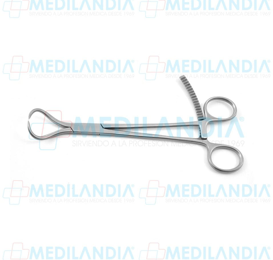 Pinza tipo campo para reducción ósea curva con cremallera 20.5 cm - Pinzas - 6B- MEDILANDIA | Tienda de productos y equipos médicos de calidad en México | Soluciones profesionales para clínicas, hospitales y consultorios.