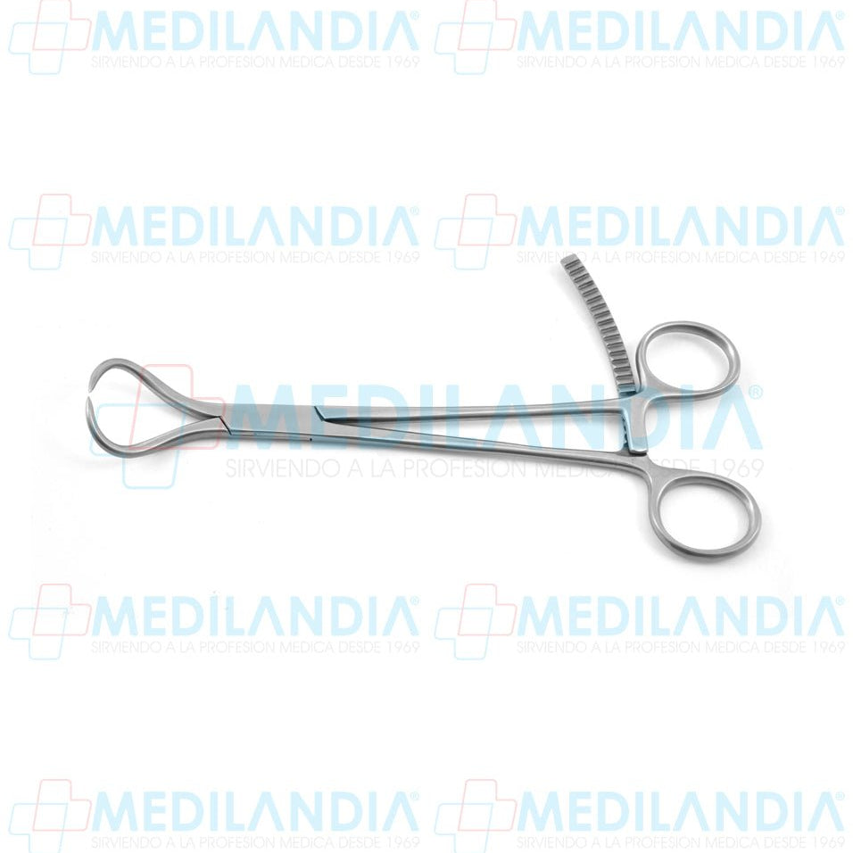 Pinza tipo campo para reducción ósea curva con cremallera 20.5 cm - Pinzas - 6B- MEDILANDIA | Tienda de productos y equipos médicos de calidad en México | Soluciones profesionales para clínicas, hospitales y consultorios.