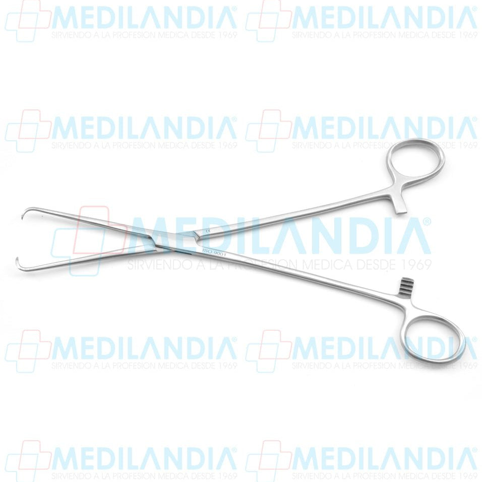 Pinza uterina Pozzi 24 cm - Pinzas - HP - MEDILANDIA | Tienda de productos y equipos médicos de calidad en México | Soluciones profesionales para clínicas, hospitales y consultorios.