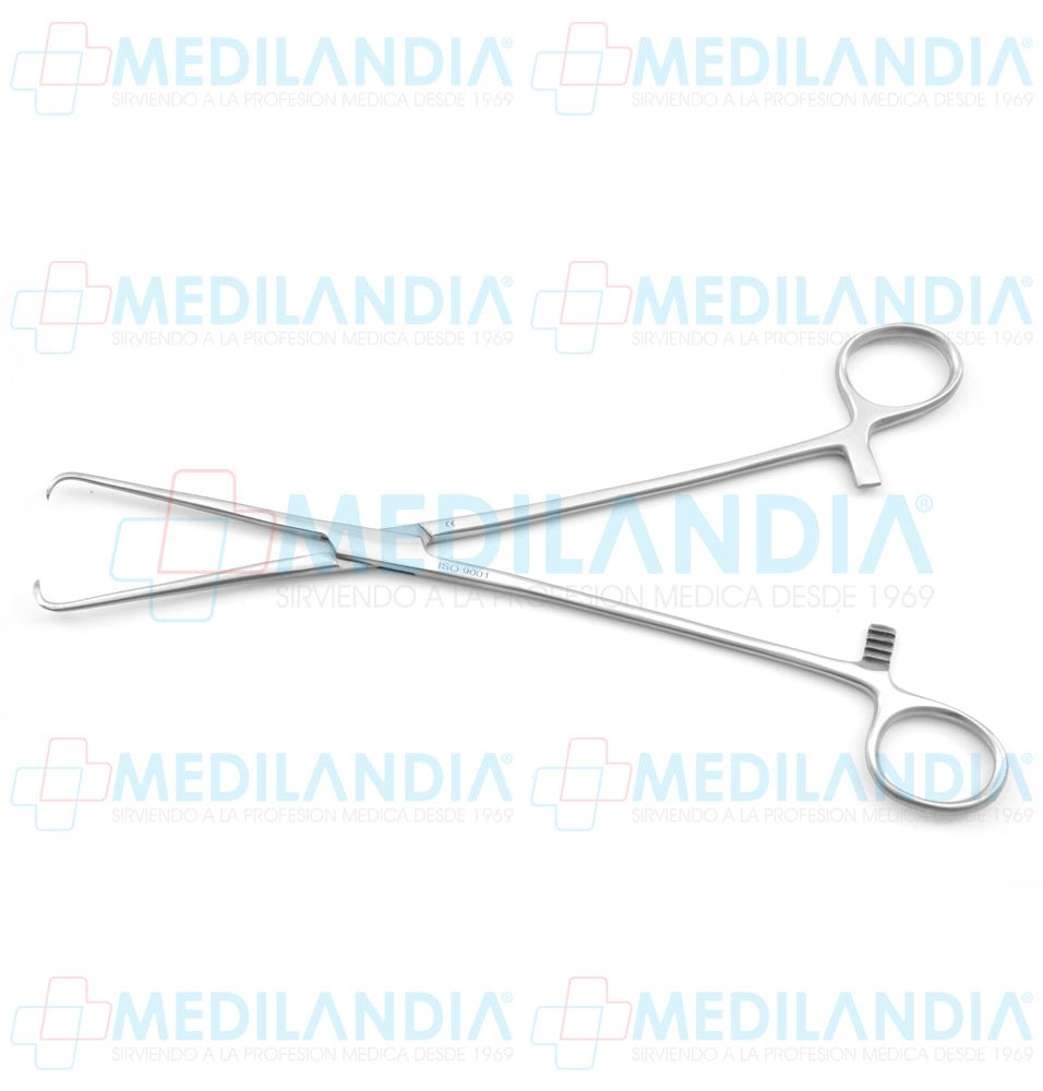 Pinza uterina Pozzi 24 cm - Pinzas - HP - MEDILANDIA | Tienda de productos y equipos médicos de calidad en México | Soluciones profesionales para clínicas, hospitales y consultorios.